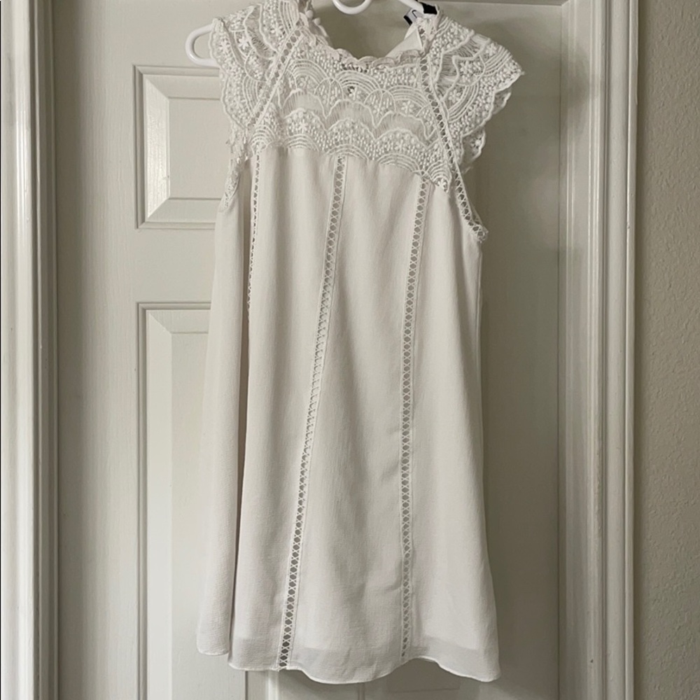 White dress